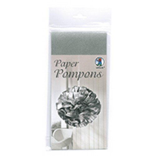 Silkespapper 50x70cm Silver 5 ark/fp Silkespapper 50x70cm Silver 5 ark/fp