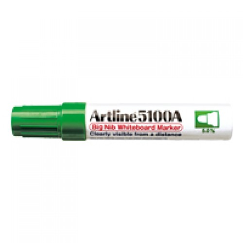 Whiteboardpenna Artline EK-5100A Big Nib Rund spets Grön 1/fp