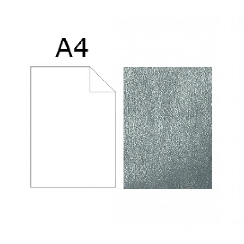 Papper Artoz Dorato A4 94g Silver 849, 50 ark/fp