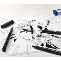 Startset/Ritpennset Manga Starter Set, Faber-Castell PITT Artist Pen set
