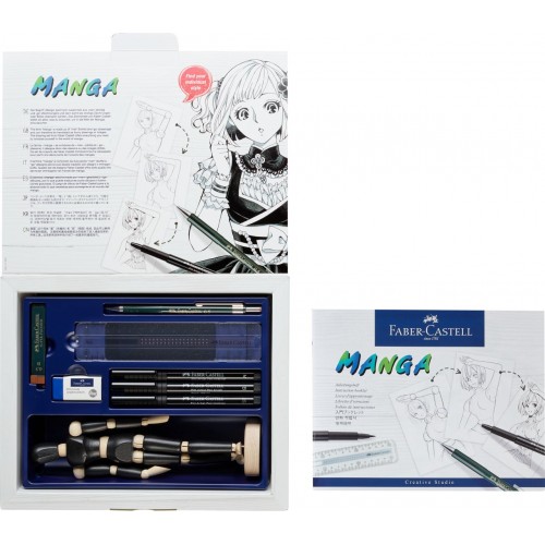 Startset/Ritpennset Manga Starter Set, Faber-Castell PITT Artist Pen set
