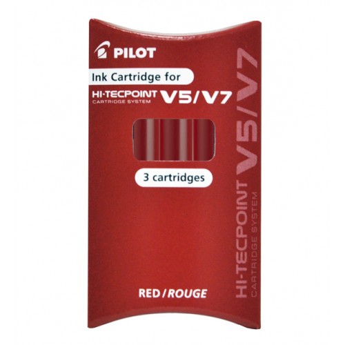 Patron Pilot BXS-IC-R-S3 Hi-Tecpoint V5/V7 refillable Röd 3/fp