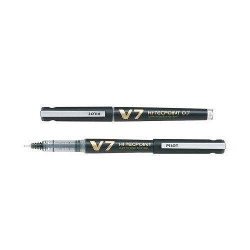Pilot BXC-V7-B Hi-Tecpoint V7 Cartridge System 0.7 Svart 1/fp