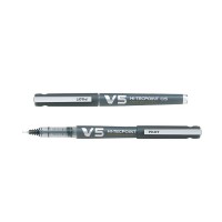 Rollerballpenna Pilot BXC-V5-B Hi-Tecpoint V5 Cartridge System 0.5 Svart 1/fp