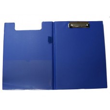 Skrivplatta, med omslag, för A4-format, 240x355mm, Blå