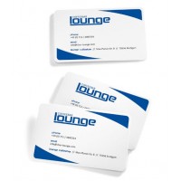 Visitkort Sigel 3C LP798, 225g, 85x55mm Runda hörn, Vit 100st/fp