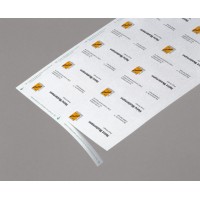 Visitkort Sigel Mikro DP830, 185g, 85x55mm Raka hörn, Vit 150st