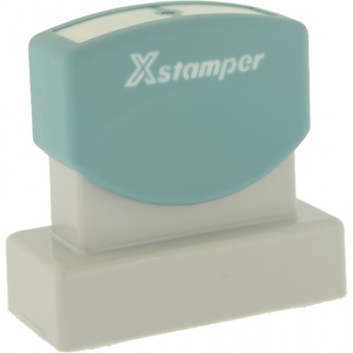 Stämpel Artline Xstamper "Bokfört" Blå