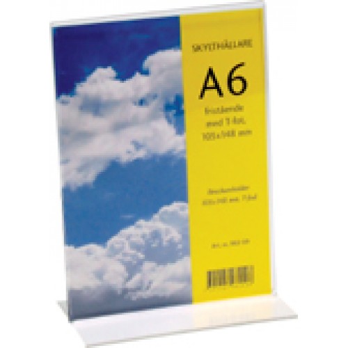 Informationsställ/Broschyrhållare A6S T-fot