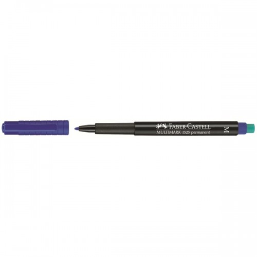 Märkpenna permanent Faber Multimark 1525 Medium Blå 1/fp Märkpenna permanent Faber Multimark 1525 Medium Blå 1/fp