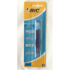 REFILL Patron Bic Gelpatron Gel-ocity Original, Reaction Gel mm, Medium, 0,7mm, Blå 2/fp