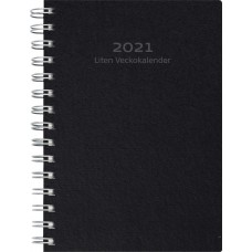 Liten Veckokalender Burde 5150 Eco Line Svart miljökartong