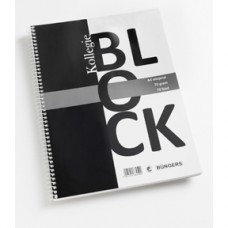 Kollegieblock A4, 70 blad Olinjerat 1/fp