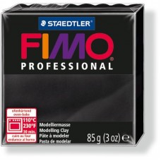 Fimo Professional modellera Black (8004-9), 85g