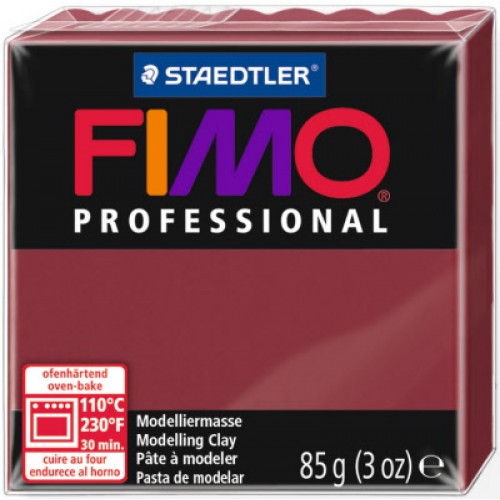 Fimo Professional modellera Bordeaux (8004-23), 85g