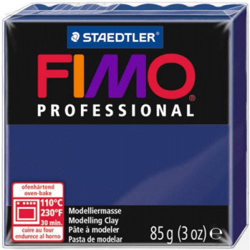 Fimo Professional modellera Navy Blue (8004-34), 85g