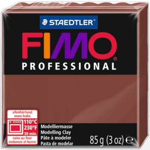 Fimo Professional modellera Chocolate (8004-77), 85g