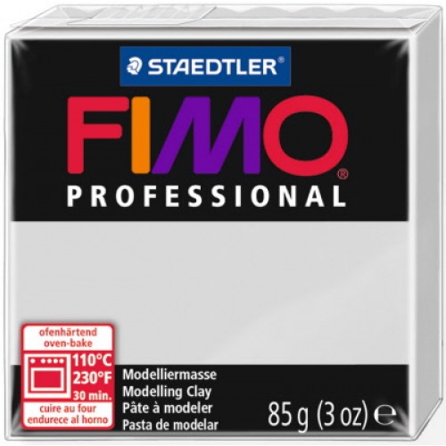 Fimo Professional modellera Dolphin Grey (8004-80), 85g
