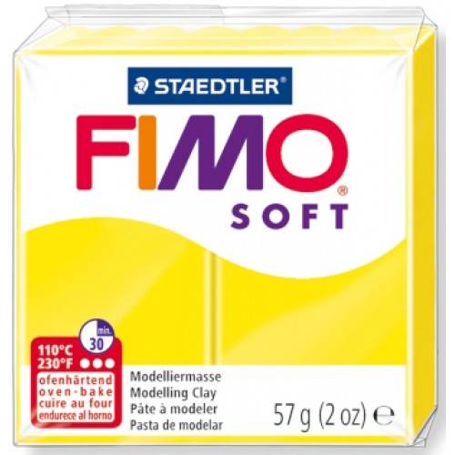 Fimo Soft modellera Lemon (8020-10), 57g