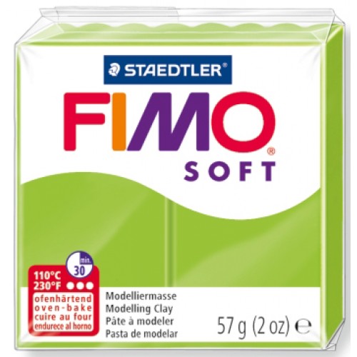 Fimo Soft modellera Apple Green (8020-50), 57g