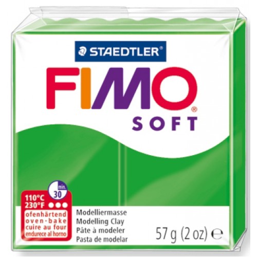 Fimo Soft modellera Tropical Green (8020-53), 57g