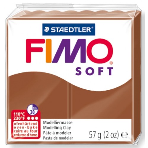 Fimo Soft modellera Caramel (8020-7), 57g