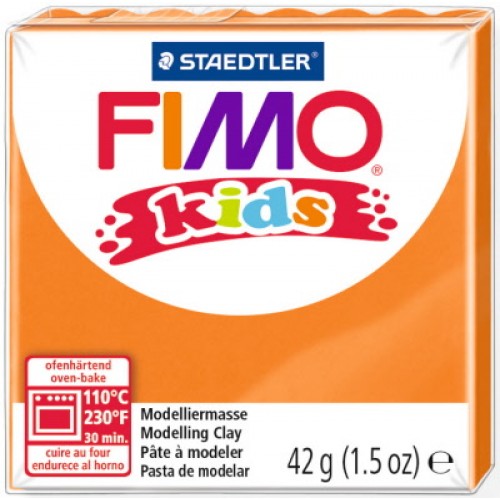 Fimo Kids modellera Orange (8030-4), 42g