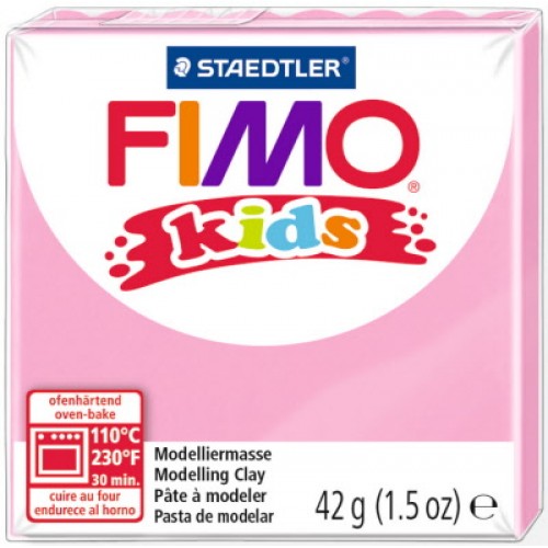 Fimo Kids modellera Light Pink (8030-25), 42g