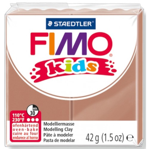 Fimo Kids modellera Light Brown (8030-71), 42g