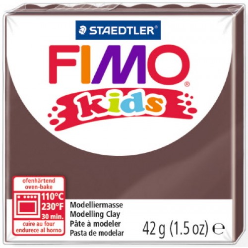 Fimo Kids modellera Brown (8030-7), 42g