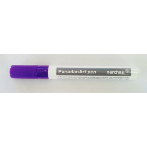 Porslinsmålningspenna Nerchau Porcelan Art pen Violett