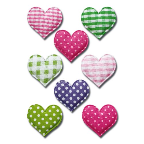 Stickers Herma 6288 Hjärtan av tyg Stickers Herma 6288 Hjärtan av tyg