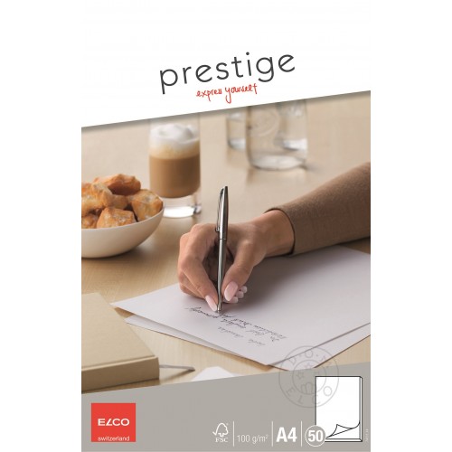 Elco Prestige Brevblock A4, 50 ark/fp