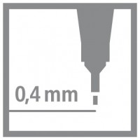 Fineliner Stabilo Point 88 (8830-1), 30 färger/fp Fineliner Stabilo Point 88 (8830-1), 30 färger/fp