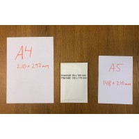 Bubbelpåse/Luftbubbelpåse, 95x165mm (passar A7-format) Vit 200/fp