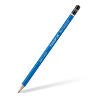 Pennset: Blyertspennor Staedtler Mars Lumograph 12B-10H, 24 pennor/fp