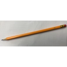 Blyertspennor med radertopp gul HB 12/fp