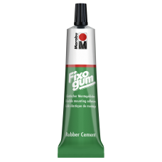 Gummiklister Marabu Fixogum, 50 gram, i tub (syrafritt)