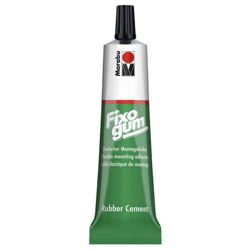 Gummiklister Marabu Fixogum, 50 gram, i tub (syrafritt)
