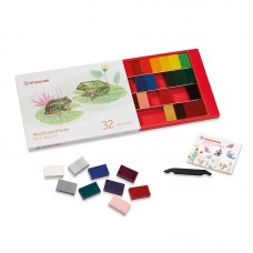 Vaxblock/Vaxkritor Stockmar bivaxkritor i pappersetui med 32 färger/fp