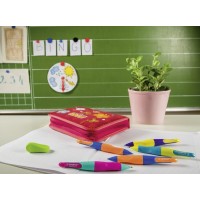 Stiftpenna Stabilo EASYergo 1,4mm Vänsterhänta Turkos/Neonrosa