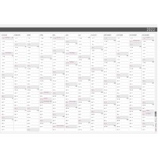 Burde Väggblad Elegant 2022 980x680 mm