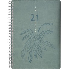 Burde Liten Veckokalender Twist grön