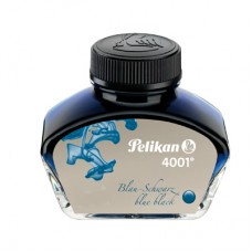 Bläck till reservoarpenna Pelikan 4001 Glasflaska 30ml Blå-Svart