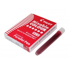 Patron Pilot Parallel Pen Mixable Colour IC-P3-S6-R till Pilot Parallel pen Röd 6/ask